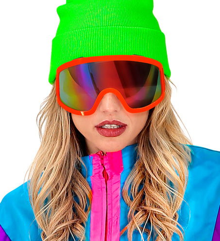 Widmann SRL Skibril neon oranje