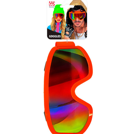 Widmann SRL Skibril neon oranje