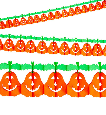 Widmann SRL Slingers met pompoenen decortaie