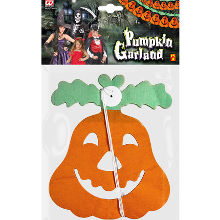 Widmann SRL Slingers met pompoenen decortaie