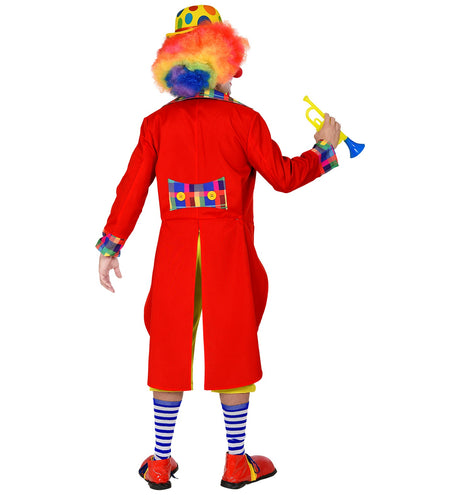 Widmann SRL Slipjas clown rood heren