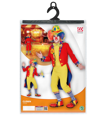 Widmann SRL Slipjas clown rood heren