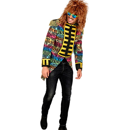 Widmann SRL Slipjas disco zebra jaren 80