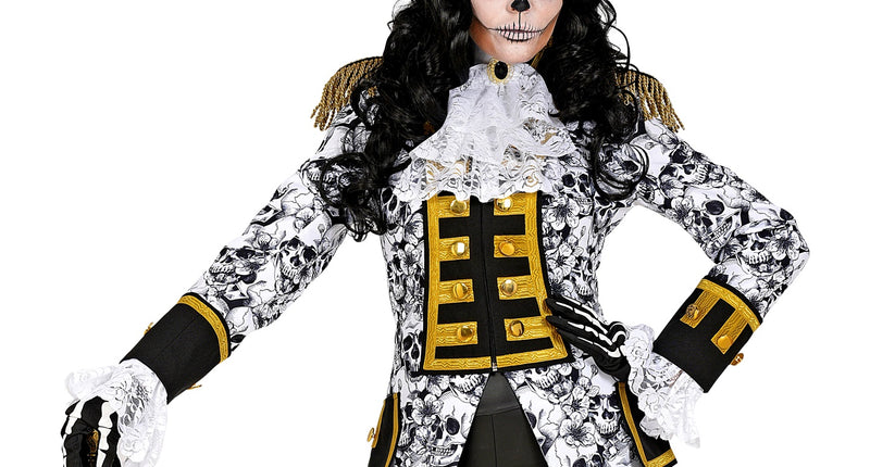 Widmann SRL Slipjas halloween schedels dames