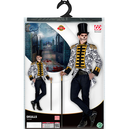 Widmann SRL Slipjas halloween schedels heren