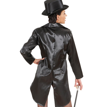 Widmann SRL Slipjas zwart satijn dames