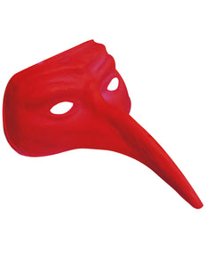 Widmann SRL Snavel masker rood Venetiaans