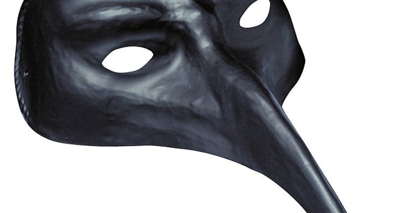 Widmann SRL Snavel masker zwart Venetiaans