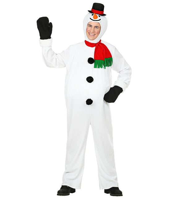 Widmann SRL Sneeuwpop jumpsuit volwassenen