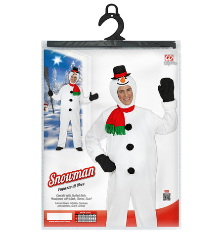 Widmann SRL Sneeuwpop jumpsuit volwassenen