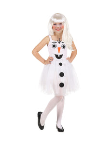 Widmann SRL Sneeuwpop kostuum meisje
