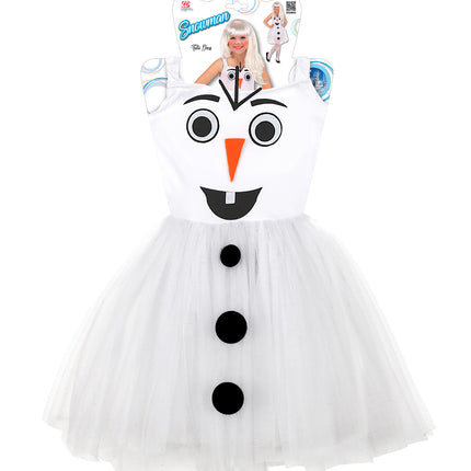 Widmann SRL Sneeuwpop kostuum meisje