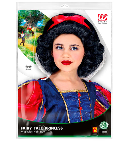 Widmann SRL Sneeuwwitje pruik Bella