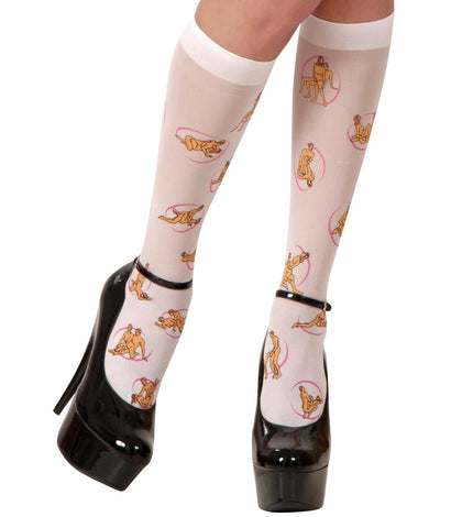 Widmann SRL Sokken Kamasutra Wit