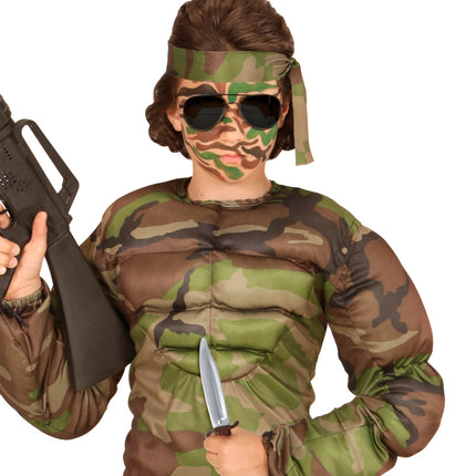 Widmann SRL Soldaten dolk in camouflage schede