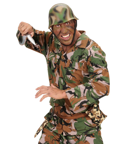 Widmann SRL Soldaten dolk in camouflage schede