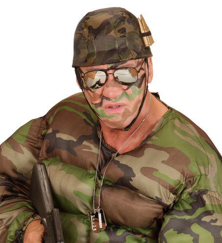 Widmann SRL Soldatenhelm met kogels