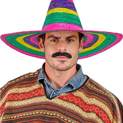 Widmann SRL Sombrero 50cm veelkleurig Annie