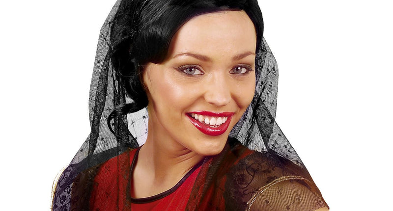 Widmann SRL Spaanse hoofdband met sluier