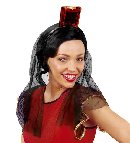 Widmann SRL Spaanse hoofdband met sluier