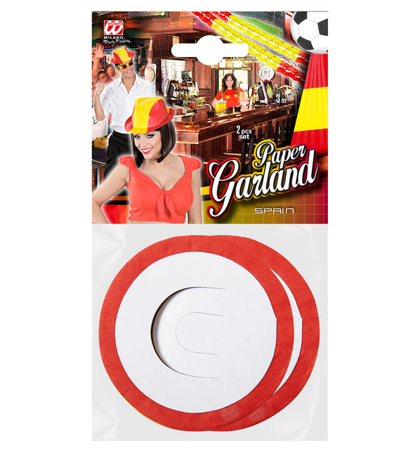 Widmann SRL Spaanse vlag slingers