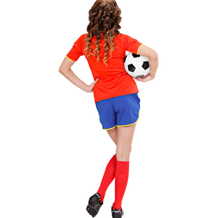 Widmann SRL Spanje voetbal kostuum dames