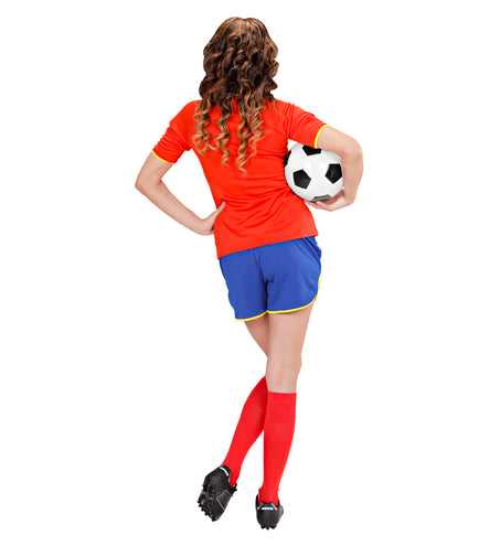 Widmann SRL Spanje voetbal kostuum dames
