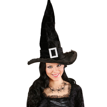 Widmann SRL Spinnen ketting heks zwart