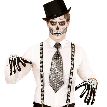 Widmann SRL Spinnenweb bretels voor heksen