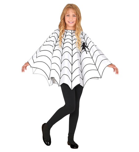 Widmann SRL Spinnenweb poncho kinderen