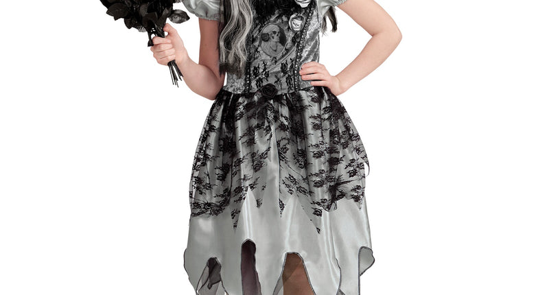 Widmann SRL Spookachtig bruidskostuum kind