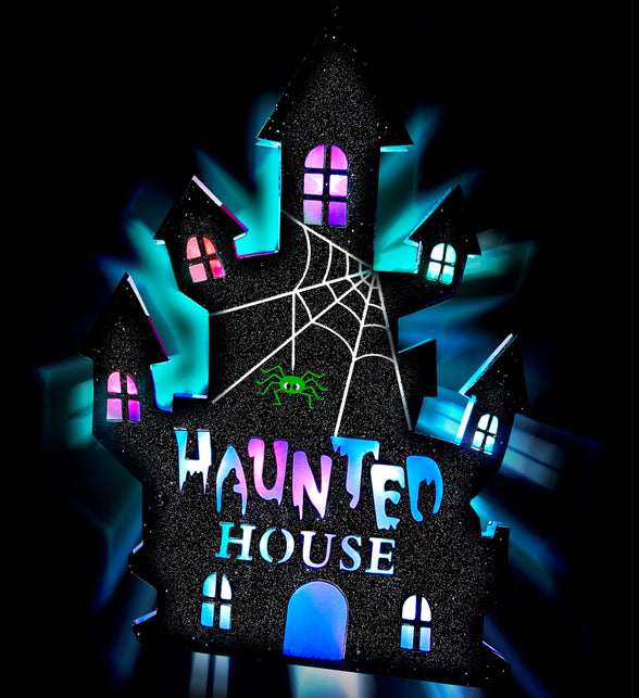 Widmann SRL Spookhuis wanddecoratie Haunted House