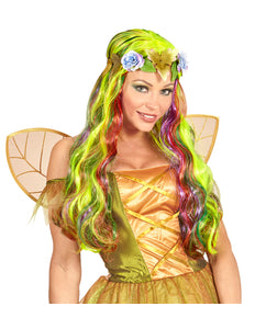 Widmann SRL Sprookjes bloemenpruik