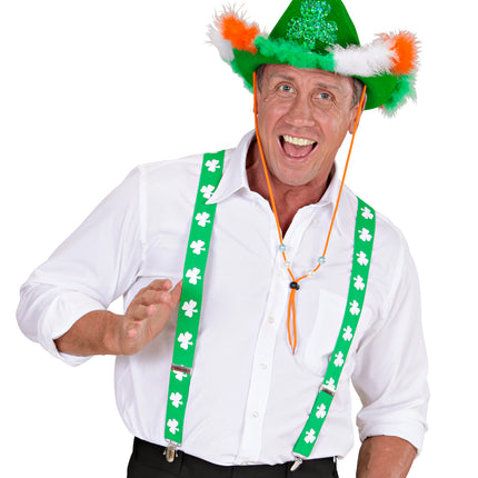 Widmann SRL St. Patrick's day bretels klavertje