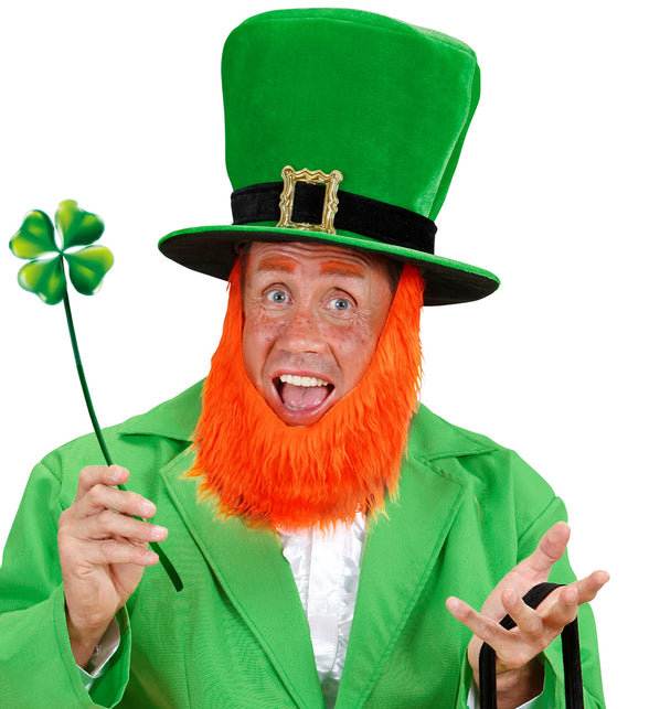 Widmann SRL St. Patricks day hoge groene hoed met baard