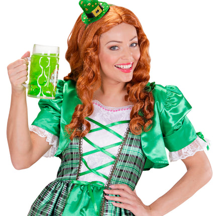 Widmann SRL St. Patrick's day mini hoedje op haarband