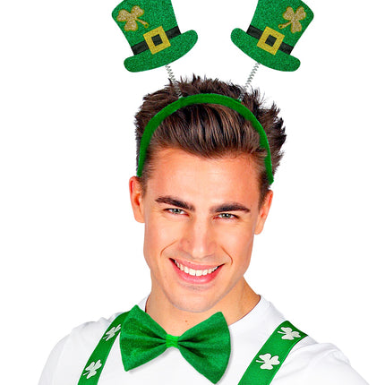Widmann SRL St. Patricksday verkleedset - diadeem met strikje