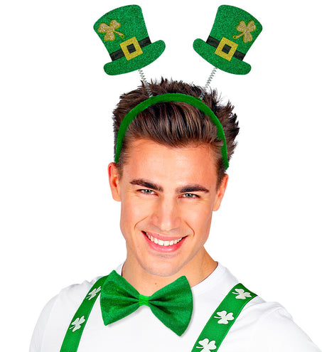 Widmann SRL St. Patricksday verkleedset - diadeem met strikje
