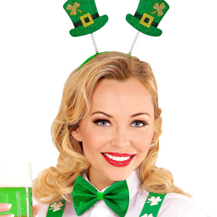 Widmann SRL St. Patricksday verkleedset - diadeem met strikje
