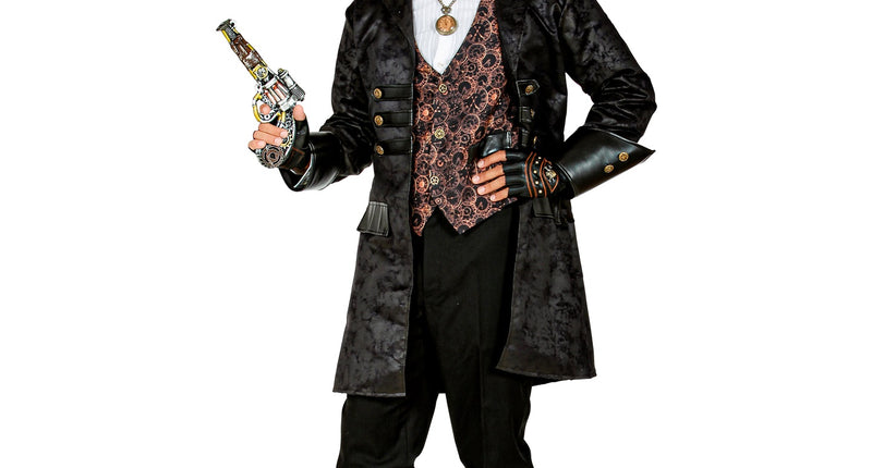 Widmann SRL Steampunk jas lederlook heren