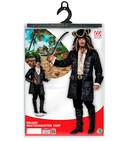 Widmann SRL Steampunk jas lederlook heren