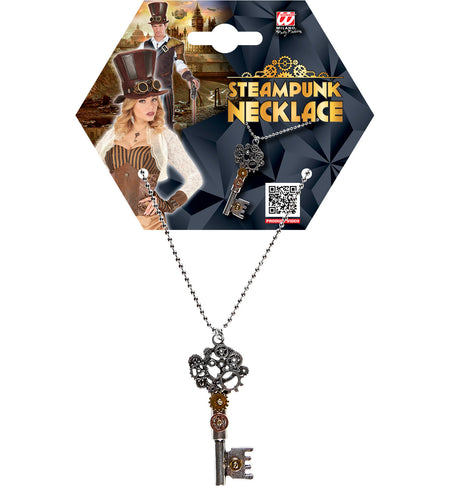 Widmann SRL Steampunk ketting sleutel