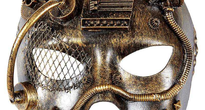 Widmann SRL Steampunk masker koper