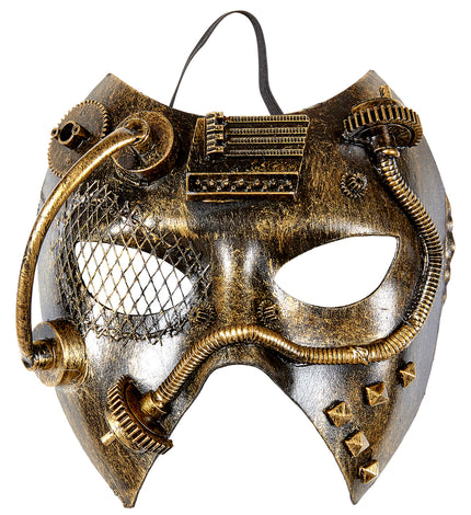 Widmann SRL Steampunk masker koper