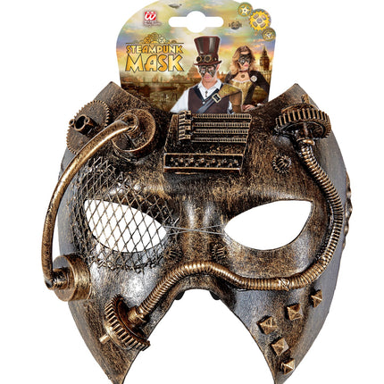 Widmann SRL Steampunk masker koper