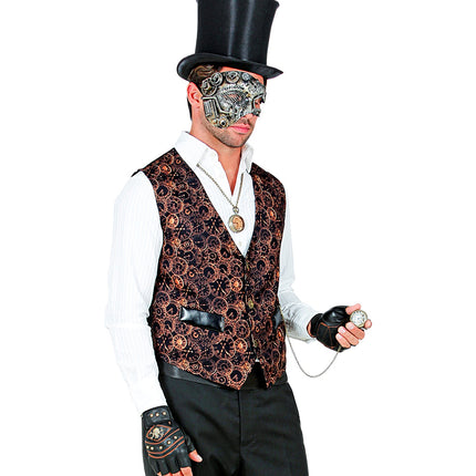 Widmann SRL Steampunk vestje heren