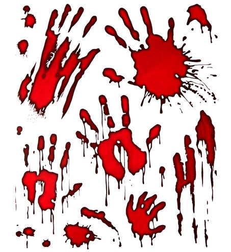 Widmann SRL Stickers bloederige hand