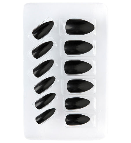 Widmann SRL Stiletto nagels zwart