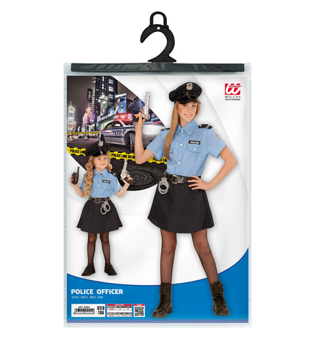 Widmann SRL Stoere politie outfits voor meisjes