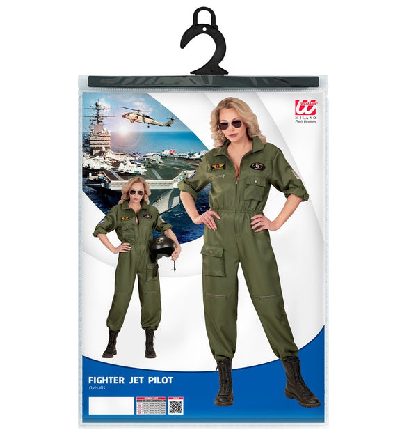 Widmann SRL Straaljager piloot pak dame
